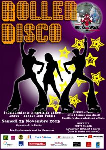 Affiche 23 novembre 2013 Roller Disco