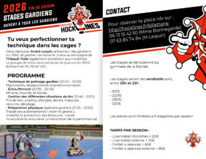 Stages gardiens